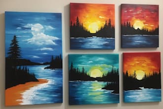 paint acrylic custom paintings for you