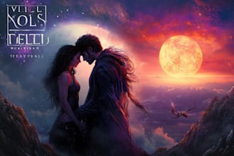 design professional romance and novel book covers