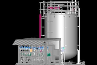 design skids and wellhead control panel and fat