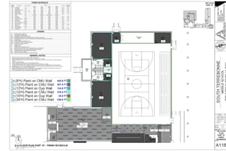 do detail paint material takeoff, cost estimation for all types projects