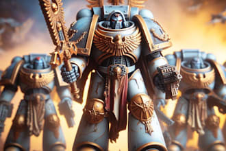 draw as favorite space marine chapter 40k warhammer