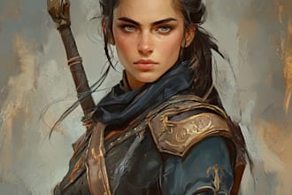 do dnd art and fantasy character art for you