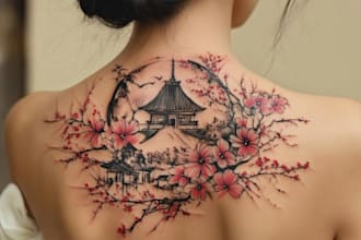 authentic japanese style tattoos for you