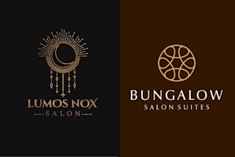 create an outstanding salon, beauty, spa, barber shop logo