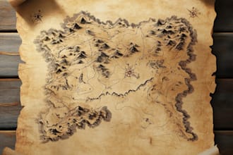 do custom fantasy or sci fi maps for your rpg or novel