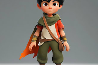 design simple 2d game characters