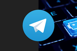 develop custom telegram bot for automation, trading, growth