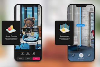 create camera app, ar app, augmented reality, photo editing app, detection app