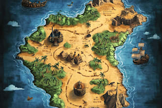 create custom fantasy or sci fi maps for your rpg or novel