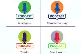 design unique podcast cover art and itunes podcast logo