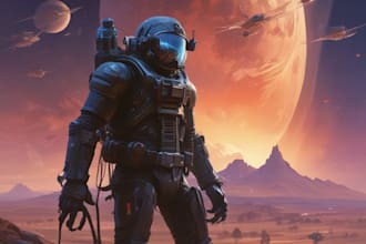 design your sci fi and star wars character