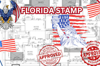 certified pe stamps for california, los angeles, florida,ohio floorcity permits