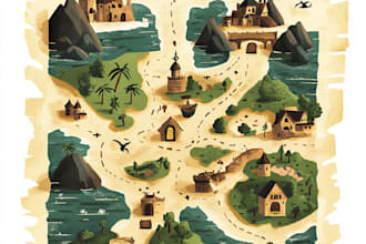 make a high quality fantasy map