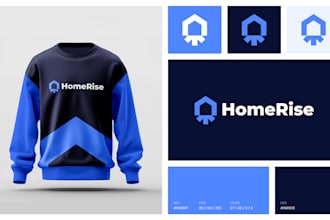 design a modern, minimal property logo