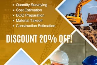 do quantity surveying, boq preparation, and cost estimation
