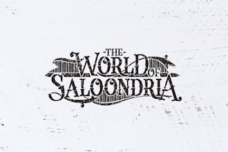 create a vintage creative adventure fantasy logo design