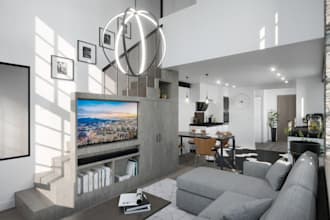 optimize 3d apartment design, rhino render, landscape house elevation, cozy room