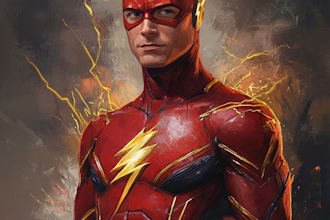 draw comic book illustration webtoon in anime