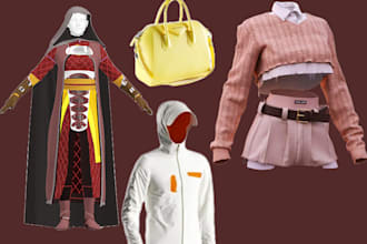 3d clothing design 3d garment cosplay design using clo 3d for 3d second life