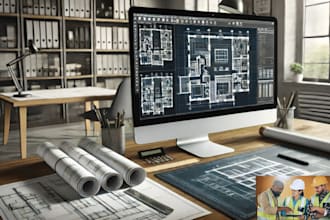 draw architectural floor plan, site plan, adu, deck permit, structural plan, mep