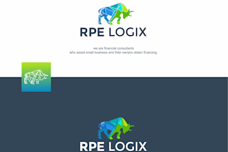 design a unique and modern 3d business logo for your brand
