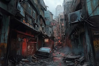 create stunning environment concept art