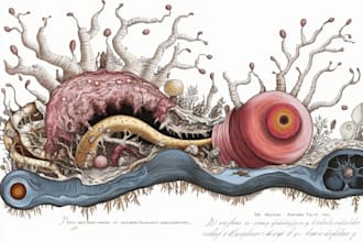 make animal and human scientific illustrations