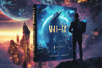 create fiction, sci fi, horror, fantasy book cover