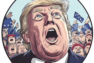 desing your political cartoon with amazing quality