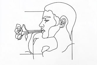 create small, minimalistic, ornamental fine line tattoo