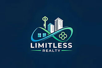design realty logo with creative thinking in 24hrs