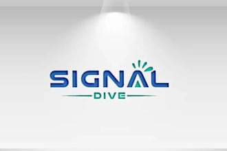 design monogram attractive power crypto logo