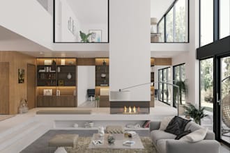 3d cgi render, of your real estate apartment, home interior, restaurant design