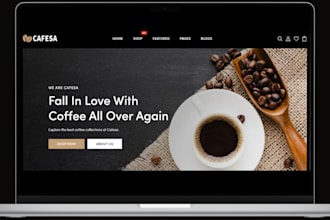 design matcha shopify store coffee website green tea website herbal tea website