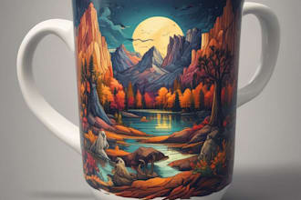 creating amazing inflated tumbler inflated mug designs