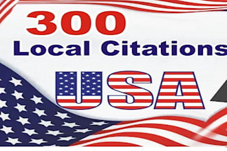 do USA local citation, USA business listing, citations local seo for google top