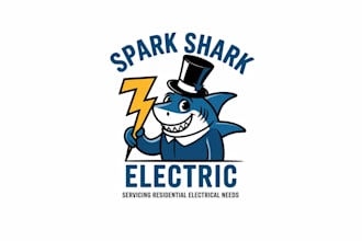 create a modern minimalist logo design for electric