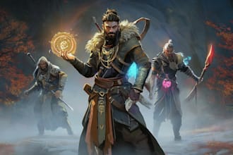 create a amazing dnd party d and d character for you