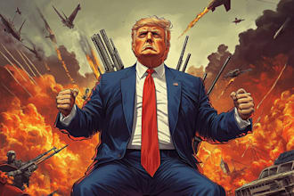 make a custom political cartoon for any issue