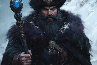 do fantasy dnd art character, game art, sheet
