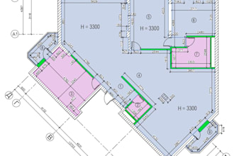 draw a floorplan apartments site plans maps digitize PDF jpeg and etc in autocad