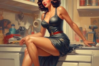 draw a pin up girl and pin up girl