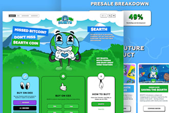 crypto coin token website, coin or meme website, pepe website