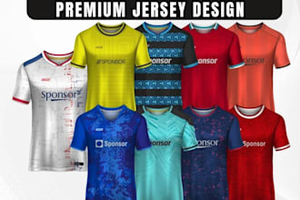 design sublimation for esports merchandise sport jersey tshirt hoodie design