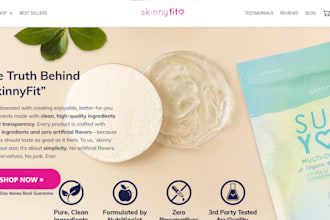 design weight loss product weight loss supplement shopify dropshipping store