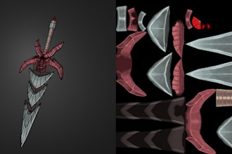 stylized 3d game assets