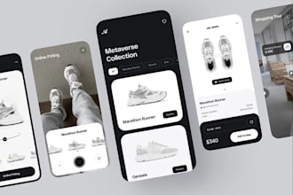 build ai marketplace app ar store app VR webshop app ar ecommerce app webstore