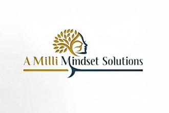 create professional and specially mindset logo design