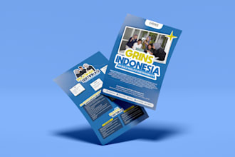 design flyers or posters for your business and company