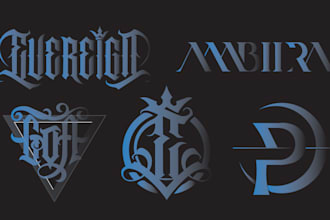 create urban streetwear y2k logo for your brand